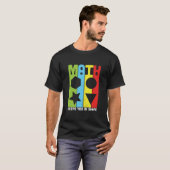 数式先生保数式の形 Tシャツ (正面フル)