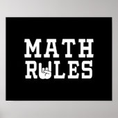 数式規則 ポスター (正面)