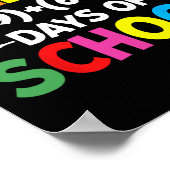 数式100日の学校おもしろい数学先生100th ポスター (角)