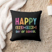 数式100日の学校の数学おもしろい先生 クッション (ブランケット)