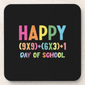 数式100日の学校の数学おもしろい先生 コースター (正面)