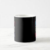 数式100日の学校の数学おもしろい先生 コーヒーマグカップ (中央)