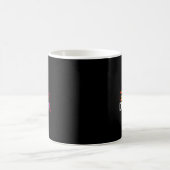 数式100日の学校の数学おもしろい先生 コーヒーマグカップ (中央)