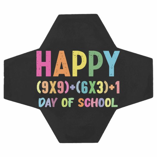 数式100日の学校の数学おもしろい先生 サッカーボール (フラット)