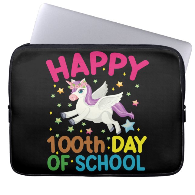 数式100日の学校の数学おもしろい先生 ラップトップスリーブ (正面)
