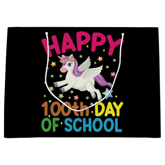 数式100日の学校の数学おもしろい先生 ラージペーパーバッグ (正面)