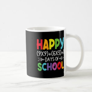 数式100日の学校ギフト数学先生 コーヒーマグカップ