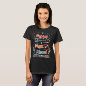 数式100日の学校ハッピー100日目 Tシャツ (正面フル)