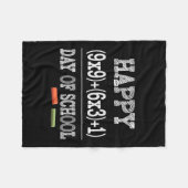 数式100日 フリースブランケット (正面(横))