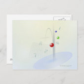 数式、グラフ、数式シンボル10 ポストカード (正面/裏面)