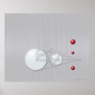 数式、グラフ、数式シンボル12 ポスター