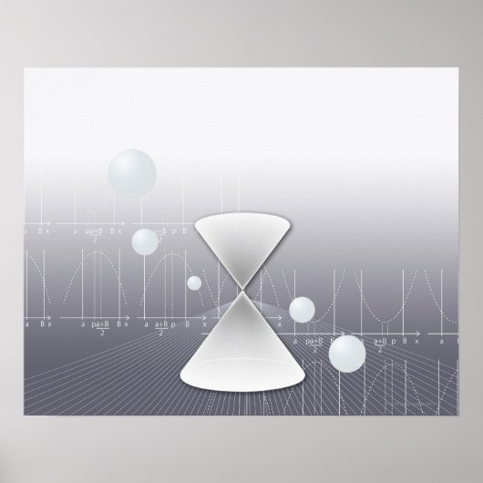 数式、グラフ、数式シンボル13 ポスター (正面)