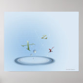 数式、グラフ、数式シンボル9 ポスター (正面)