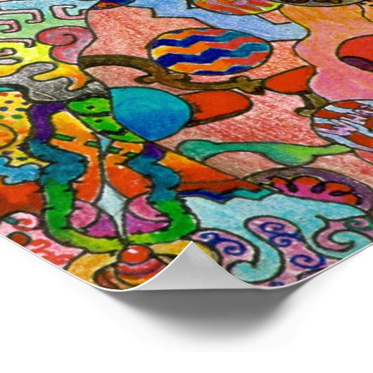 数式 ポスター (角)