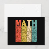 数式、数式先生 ポストカード (正面/裏面)