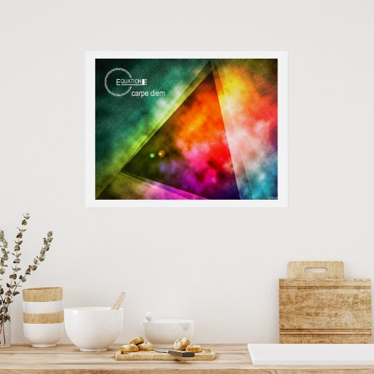 数式#2 ポスター (キッチン)