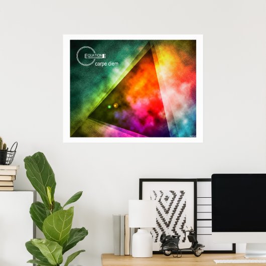 数式#2 ポスター (ホームオフィス)