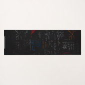 数式Chalkboard Yoga Mat ヨガマット (裏面(横))