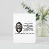 数教え語の膨大な詩の引用文 ポストカード (スタンド正面)