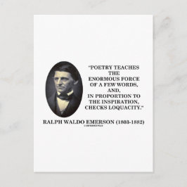 数教え語の膨大な詩の引用文 ポストカード