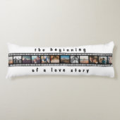 数枚の写真コラージュファ感動的ミリ ボディピロー (正面)