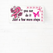 数歩乳がんを克服したバナーアイディア 横断幕 (インサイチュ)