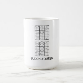 数独クイーン 楽しい コーヒーマグカップ