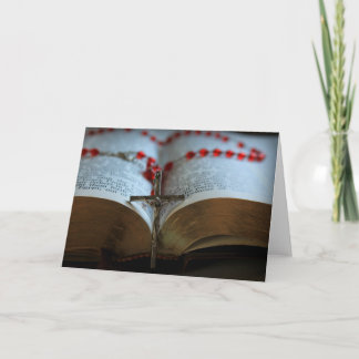 数珠と聖書1 カード