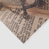 数珠のティッシュペーパーが付いている旧式な聖書 薄葉紙 (詳細)