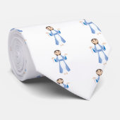 数珠を持つ母メリー ネクタイ (ロール)