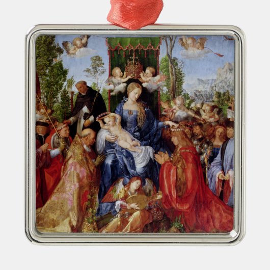 数珠1506年のフェスティバル メタルオーナメント (正面)