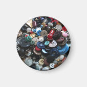 数百のボタン磁石 マグネット (正面)