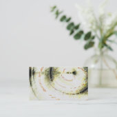 数秘術の占星術のお金の(占星術の)十二宮図の名刺 名刺 (スタンド正面)