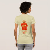 数秘術は計算が合う: 本物でいよう Tシャツ (裏面フル)