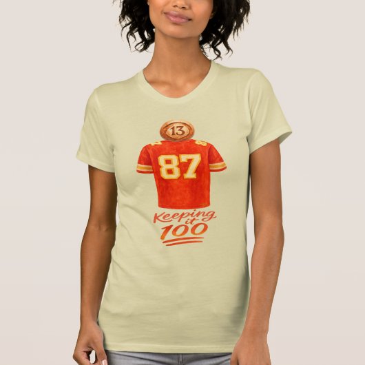 数秘術は計算が合う: 本物でいよう Tシャツ (正面)
