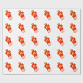 数秘術は計算が合う: 100をキープ ラッピングペーパー (フラット)