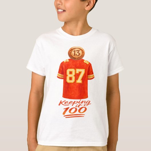 数秘術は計算が合う: 100をキープ Tシャツ (正面)