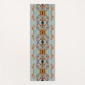 数絵を描イルカ |鏡タイル | ヨガマット (正面)