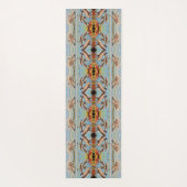 数絵を描イルカ |鏡タイル | ヨガマット (裏面)