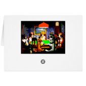 数絵を描数:犬の遊トランプのポーカー (裏面横)