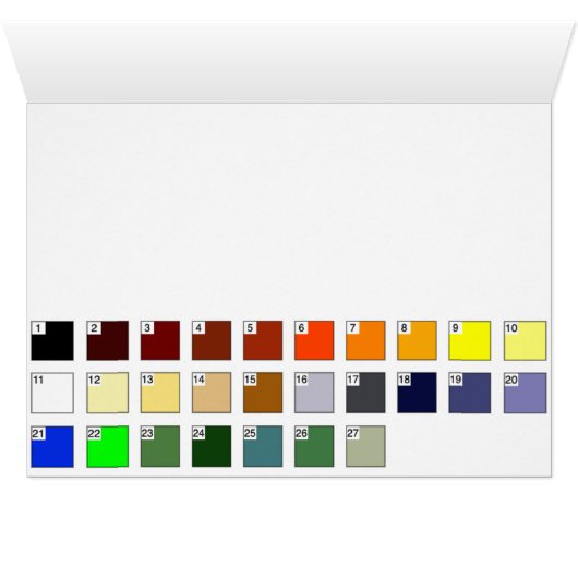 数絵を描数：犬の遊トランプのポーカー (内部横(下))