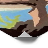 数絵を描順 |イルカよくはしゃぐ類 | ポスター (角)