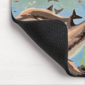 数絵を描順 |イルカよくはしゃぐ類 | マウスパッド (コーナー)