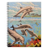 数絵を描順 |ドルフよくはしゃぐィン |緩和曲線 ノートブック (正面)