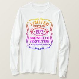 数量限定 誕生年の丁寧な醸造 Tシャツ