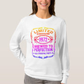 数量限定 誕生年の丁寧な醸造 Tシャツ (正面)