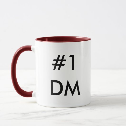 数1つのDM マグカップ (左)