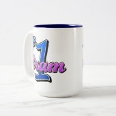 数1グラム ツートーンマグカップ (正面左)