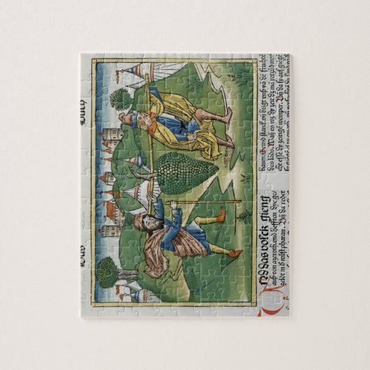 数13 23 「NureからのEscholのブドウ、 ジグソーパズル (縦)