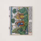 数2古代イスラエル人のキャンプの割り当て、 ジグソーパズル (縦)